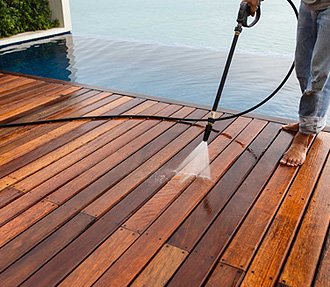 deck pressure cleaning, deck Restoration